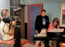 In studio